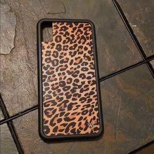 Cheetah print wallflower iPhone XS Max case